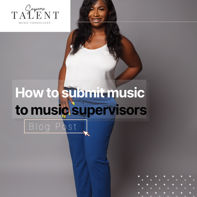 How to Submit Your Song to Music Supervisors
