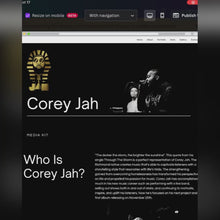 Load and play video in Gallery viewer, EPK/Website Creation & Instagram Audit
