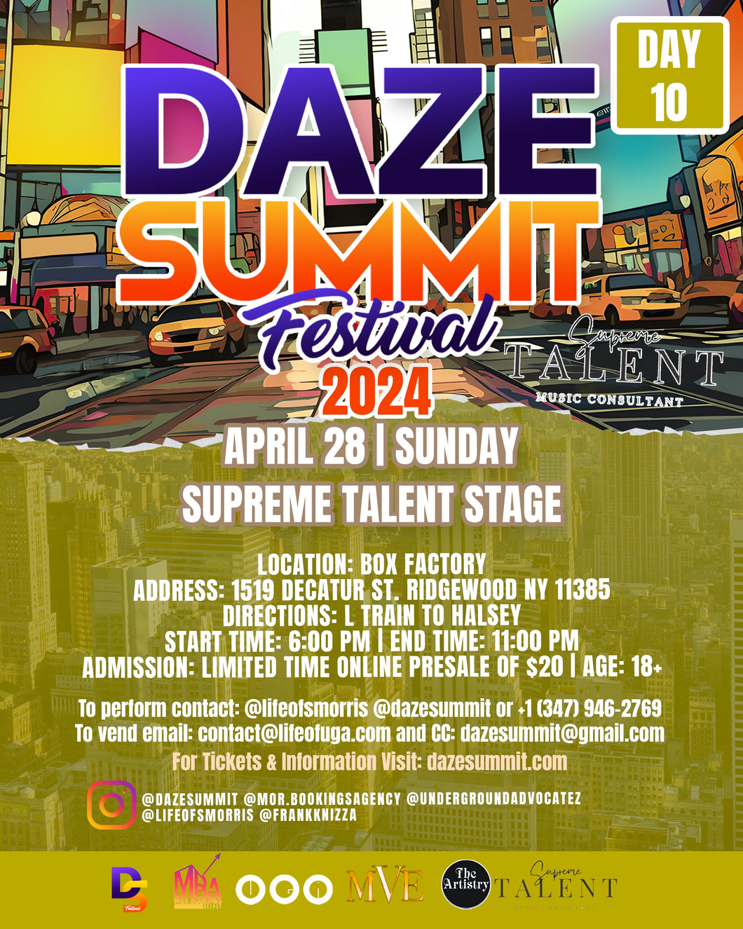 Daze Summit NYC April 28th